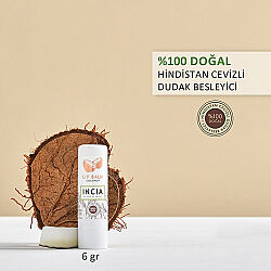 INCIA Doğal Hindistan Cevizli Dudak Besleyici 6gr - 3