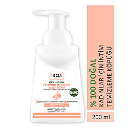 Incia Doğal İntim Yıkama Köpüğü 200 ml - 2