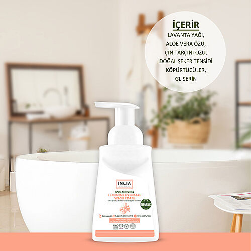 Incia Doğal İntim Yıkama Köpüğü 200 ml - 4