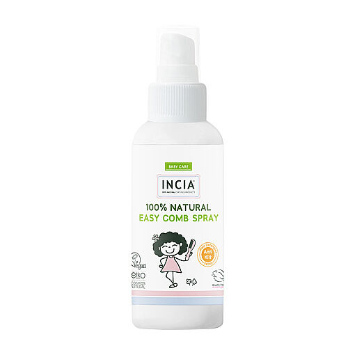 Incia Doğal Kolay Tarama Spreyi Çocuklar İçin Nemlendirici Parlaklaklaştırıcı Anti-Klit 100ml - INCIA