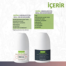 INCIA Doğal Roll-On Deodorant Set - 3