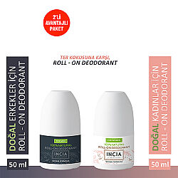 INCIA Doğal Roll-On Deodorant Set - 2