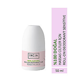 INCIA Hassas Ciltler İçin Doğal Roll-On Deodorant 50 ml - 2