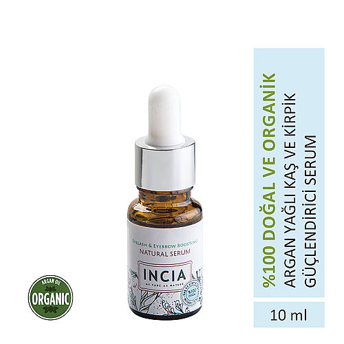 INCIA Kaş ve Kirpik Güçlendirici Doğal Serum 10 ml - INCIA (1)