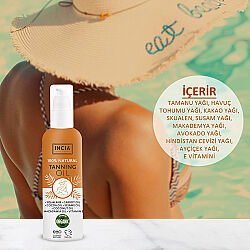 INCIA Bronzlaştırıcı Doğal Yağ 150 ml - 4