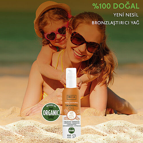 INCIA Bronzlaştırıcı Doğal Yağ 150 ml - 5