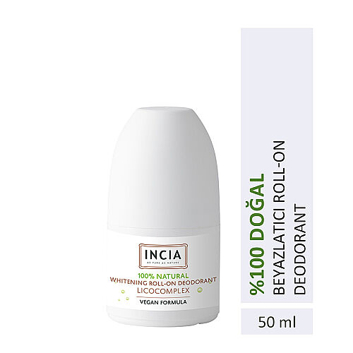INCIA Beyazlatıcı Doğal Roll-On Deodorant 50 ml - INCIA (1)