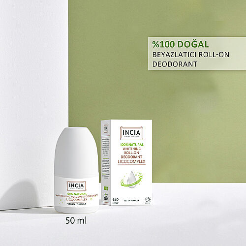 INCIA Beyazlatıcı Doğal Roll-On Deodorant 50 ml - 3