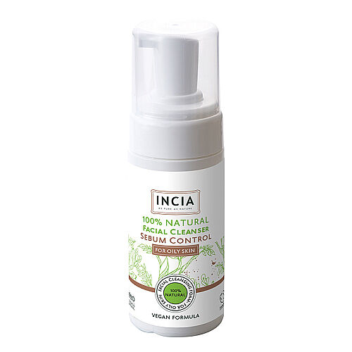 INCIA Yağlı Ciltler İçin Doğal Yüz Temizleyici 125 ml - INCIA