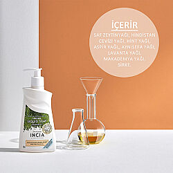 INCIA Yoğun Nemlendiricili Zeytinyağlı Doğal Sıvı Sabun 250 ml - INCIA (1)