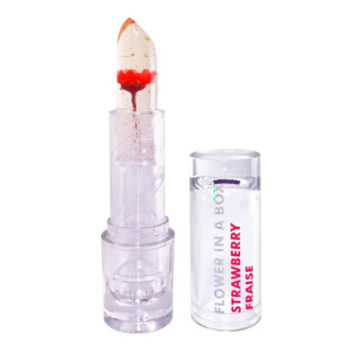 Inuwet Çiçek Detaylı Dudak Nemlendiricisi-Çilek Kokulu 3 gr - inuwet