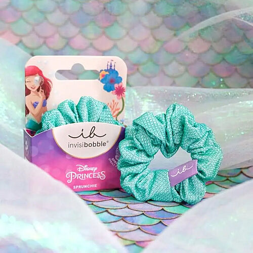 Invisibobble Disney Priencess Ariel Çocuk Kumaş Toka 1 Adet - 3