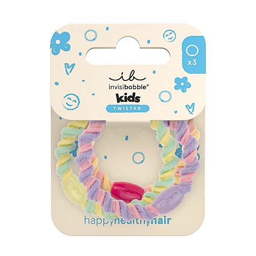 Invisibobble Twistar Kids Dreamy Braids Çocuk Saç Tokası 3 Adet - Invisibobble