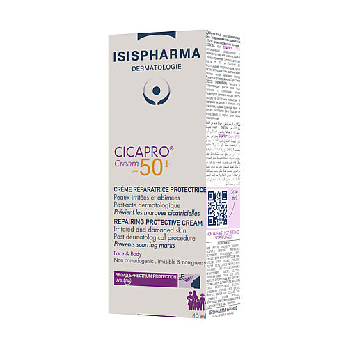 Isıs Pharma Dermatologie Cicapro Cream SPF50+ 40 ml - 3