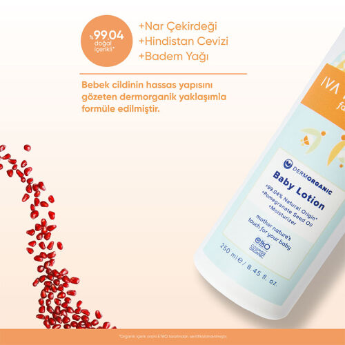Iva Natura Bebek Vücut Losyonu 250 ml - 4