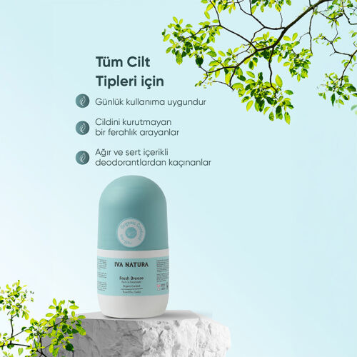 Iva Natura Doğal Roll-On Deodorant 50 ml - 3