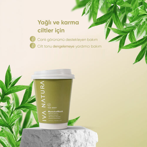 Iva Natura Matcha Özlü Yüz Maskesi 7x3 ml - 3