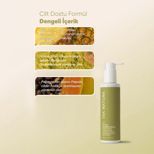 Iva Natura MatchaGel Temizleme Jeli 200 ml - 4