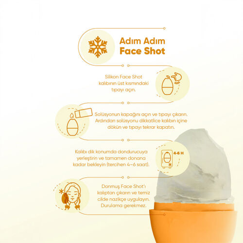 Iva Natura Orange Face Shot Set - 4