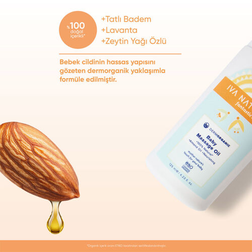 Iva Natura Organik Bebek Yağı 125 ml - 4
