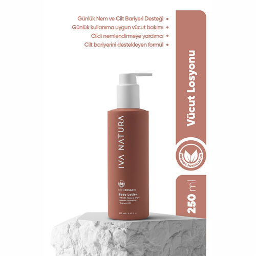 Iva Natura Organik Canlandırıcı Kara Mürver Bitki Özlü Vücut Losyonu 250 ml - Iva Natura (1)