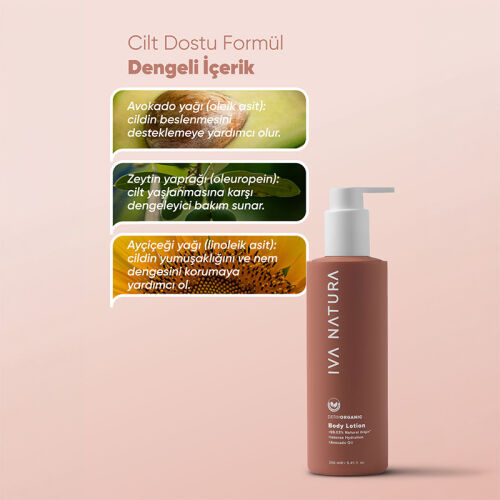 Iva Natura Organik Vücut Bakım Losyonu 250 ml - 5