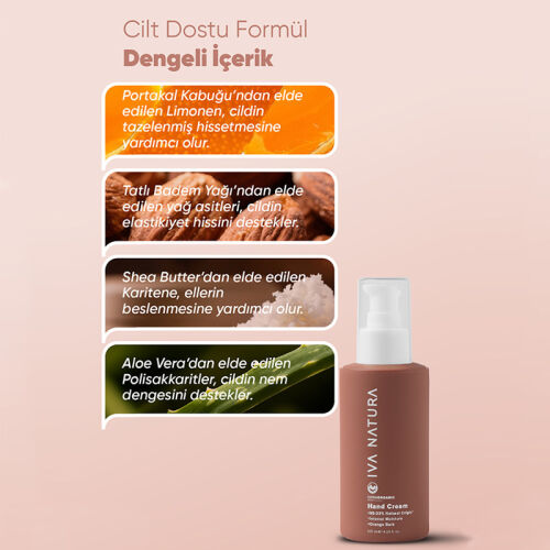 Iva Natura Organik El Bakım Kremi 125 ml - 4