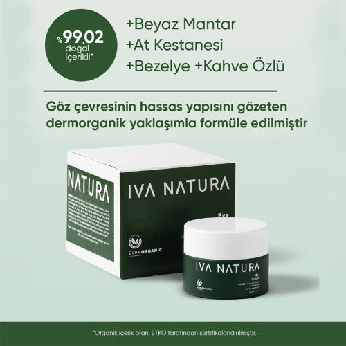 Iva Natura Organik Göz Çevresi Kremi 15 ml - 3