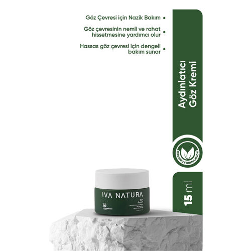 Iva Natura Organik Göz Çevresi Kremi 15 ml - Iva Natura (1)