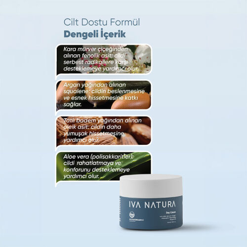 Iva Natura Organik Gündüz Kremi 50 ml - 5