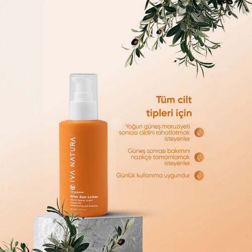Iva Natura Organik Güneş Sonrası Bakım Kremi 125 ml - 3