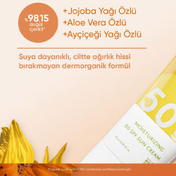 Iva Natura Organik Mineral Filtreli SPF50 Güneş Kremi 75 ml - 5