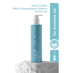 Iva Natura Organik Sabun Otu Özlü Likit Yüz Temizleyici 350 ml - 2