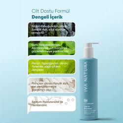 Iva Natura Organik Sabun Otu Özlü Likit Yüz Temizleyici 350 ml - 3