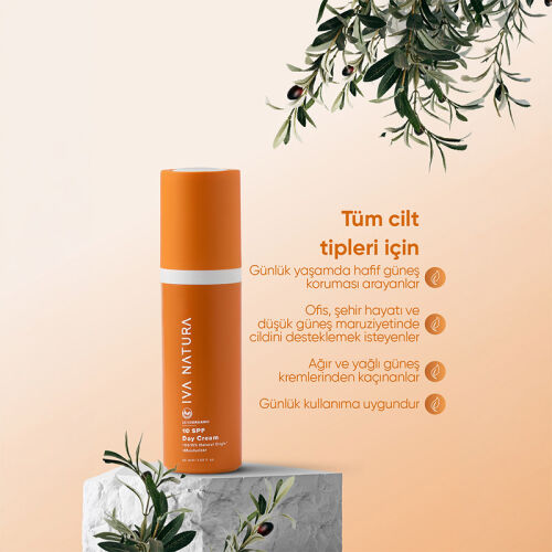 Iva Natura Organik SPF 10 Gündüz Kremi 50 ml - 3