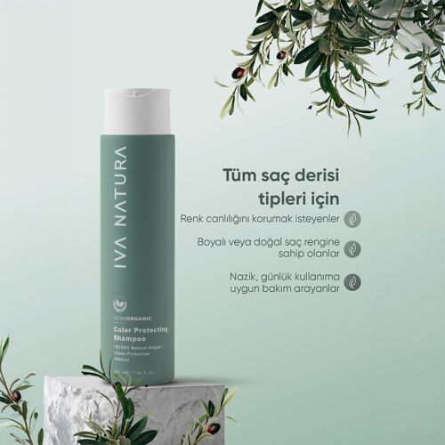 Iva Natura Renk Koruyucu Şampuan 350 ml - 3