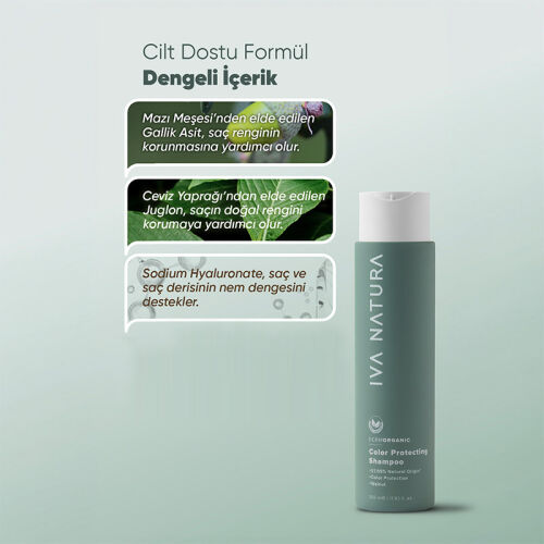 Iva Natura Renk Koruyucu Şampuan 350 ml - 4