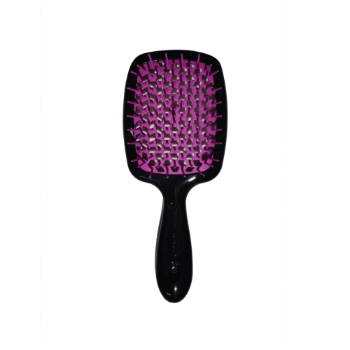 Janeke Superbrush Saç Fırçası Siyah-Pembe - Janeke