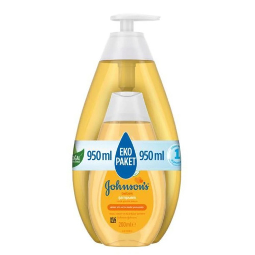 ​Johnsons Baby Bebek Şampuanı 750 ml + 200 ml - Johnson Johnson