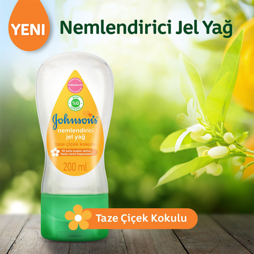 Johnsons Nemlendirici Jel Yağ 200 ml - Johnson Johnson (1)