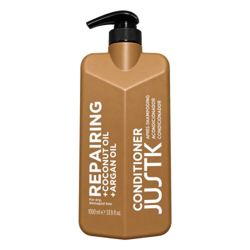 JUSTK Coconut Oil Argan Oil Reparing Conditioner 1000 ml - JUSTK