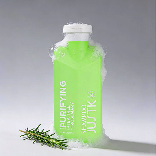JUSTK Rosemary Tea Tree Purifying Shampoo 300 ml - JUSTK (1)