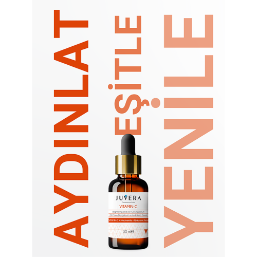 Juvera Vitamin C Cilt Tonu Dengeleyici ve Aydınlatıcı Serum 30 ml - 4