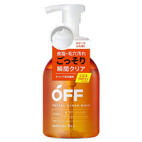 Kankitsu Ohji OFF Facial Clear Whip SP 360 ml - Kankitsu Ohji