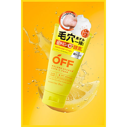 Kankitsu Ohji OFF Melano Search Vita C Foam 120 ml - Kankitsu Ohji (1)