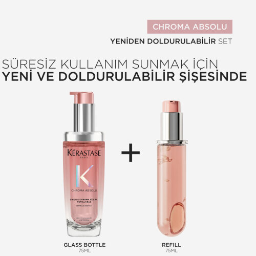 Kerastase Chroma Absolu Yedek Şişe Saç Yağı 75 ml - 5