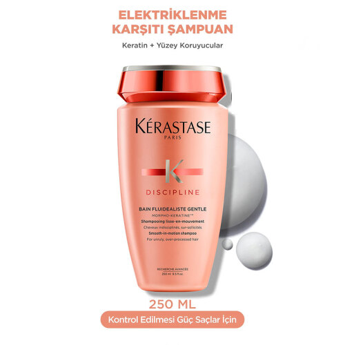 Kerastase Discipline Bain Fluidealiste İnatçı Saçlar İçin Şampuan 250 ml - Kerastase (1)