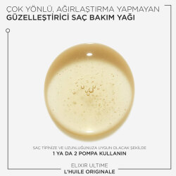 Kerastase Elixir Ultime L Huile Originale Parlaklık Veren Saç Bakım Yağı 30 ml - 3
