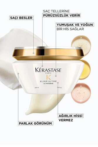 Kerastase Elixir Ultime Le Masque Parlaklık Veren Saç Maskesi 200 ml - 3