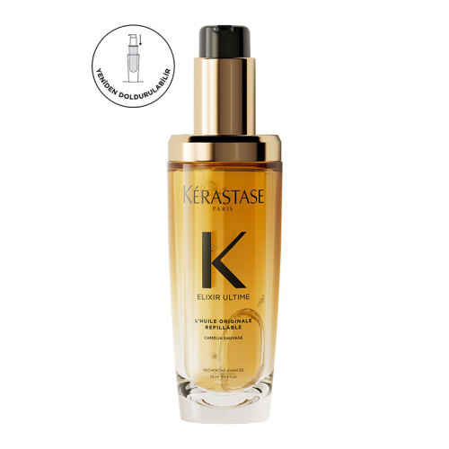 Kerastase Elixir Ultime Yeniden Doldurulabilir Saç Bakım Yağı 75 ml - Kerastase (1)
